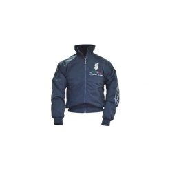 Wodoodporna kurtka jeździecka Umbria Equitazione Modello. Niebieskie kurtki sportowe damskie UMBRIA EQUITAZIONE, m, bez wzorów, z materiału, bez ramiączek, bez kaptura, do jazdy konnej. Za 495.63 zł.
