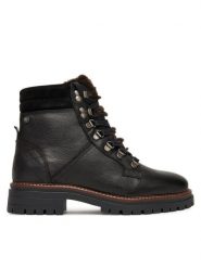 Barbour Trapery Bamburgh LFO0770BK51 Czarny. Czarne trapery damskie Barbour, ze skóry, bez zapięcia. Za 869.99 zł.