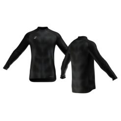 Koszulka bramkarska do piłki nożnej Kipsta F500. Czarne bluzy męskie KIPSTA, xl, bez wzorów, sportowe, bez ramiączek, bez kaptura. Za 119.99 zł.