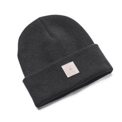 Czapka damska Under Armour Halftime Cuff. Czarne czapki damskie Under Armour, bez wzorów, sportowe. Za 49.99 zł.