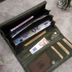 Paolo Peruzzi Portfel damski skórzany T-09-GR i saszetka nerka damska T-36-PGB zestaw prezentowy ZUP-136-PGB. Portfele damskie Paolo Peruzzi. Za 319.91 zł.