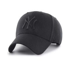 Czapka z daszkiem 47 Brand New York Yankees '47 MVP Czarna - B-MVPSP17WBP-BKB. Czarne czapki damskie 47 Brand, bez wzorów, sportowe. W wyprzedaży za 109.00 zł.