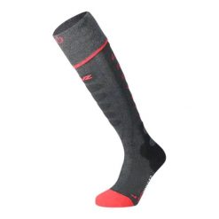 Skarpety narciarskie podgrzewane Lenz Heat Sock 5.1 Toe Cap Regular Fit. Czerwone skarpetki damskie LENZ, bez wzorów. Za 441.00 zł.