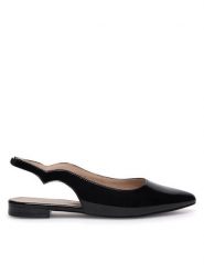 Sergio Bardi Baleriny WFA1572-21Z-SB Czarny. Czarne balerinki damskie Sergio Bardi, bez wzorów, z lakierowanej skóry, bez obcasa, bez zapięcia. Za 209.99 zł.