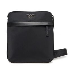 Saszetka Emporio Armani. Czarne saszetki i nerki męskie Emporio Armani, bez wzorów. Za 579.99 zł.