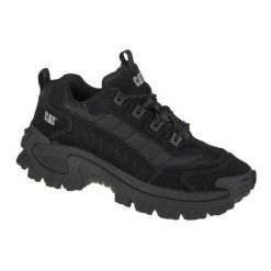 Męskie Buty Intruder Nubuck. Czarne buty zimowe męskie CATERPILLAR, bez wzorów, z nubiku, bez obcasa, bez zapięcia. Za 746.99 zł.