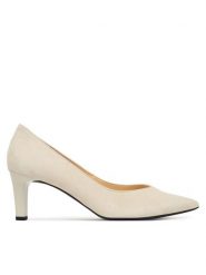 HÖGL Szpilki 0-186702-17000 Écru. Szpilki damskie HÖGL, bez wzorów, ze skóry, bez obcasa, na szpilce, bez zapięcia. Za 649.99 zł.