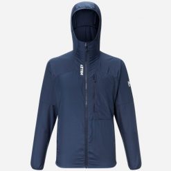 Kurtka softshell męska MILLET Parmelan Windbreaker Hoodie M czarna. Niebieskie kurtki męskie Millet, na lato, m, z aplikacjami, z materiału, z kapturem, trekkingowe. Za 299.00 zł.