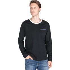 Calvin Klein Monogram Koszulka Czarny. Czarne t-shirty męskie Calvin Klein, l, bez wzorów, z bawełny, bez kołnierzyka, bez ramiączek. Za 216.95 zł.