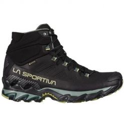 Buty trekkingowe męskie La Sportiva Ultra Raptor Ii Mid Nubuckleder Gtx. Czarne buty zimowe męskie La Sportiva, z materiału, za kostkę, bez zapięcia. Za 990.90 zł.