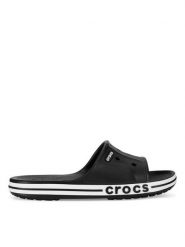 Crocs Klapki BAYABAND SLIDE 205392-066 Czarny. Czarne klapki męskie Crocs, bez wzorów, z materiału, bez zapięcia. Za 149.99 zł.
