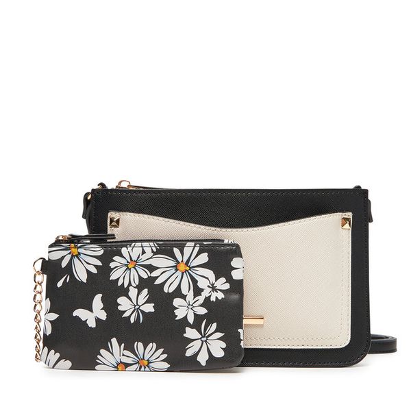 Torebka Aldo. Czarne listonoszki damskie Aldo, bez wzorów, bez dodatków. Za 119.99 zł.