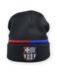 Czapka FC Barcelona - oficjalna licencjonowana. Czerwone czapki damskie FC BARCELONA, na zimę, bez wzorów, z gumy, klasyczne. Za 92.64 zł.