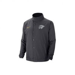 Kurtka uniwersalna męska Nike Nba Oklahoma City Thunder. Czarne kurtki męskie Nike, m, bez wzorów, z syntetyku, klasyczne, bez kaptura. Za 329.00 zł.