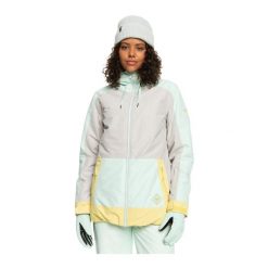 Kurtka narciarska damska Roxy Ravine Insulated Snow. Szare kurtki sportowe damskie Roxy, na zimę, l, bez wzorów, z poliesteru, bez ramiączek, bez kaptura, narciarskie. Za 714.00 zł.