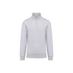 Bluza rozpinana Kariban. Białe bluzy męskie KARIBAN, m, bez wzorów, z bawełny, bez ramiączek, bez kaptura. Za 204.50 zł.