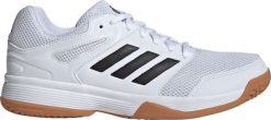 Adidas Buty damskie adidas Speedcourt IN białe IH3159 44 2/3. Białe obuwie sportowe damskie Adidas, bez wzorów, bez zapięcia. Za 219.28 zł.