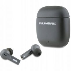 Bezprzewodowe słuchawki dokanałowe Karl Lagerfeld Metal Printed Logo TWS ANC/ENC Bluetooth 5.4 (czarne). Czarne słuchawki bezprzewodowe KARL LAGERFELD. Za 172.02 zł.