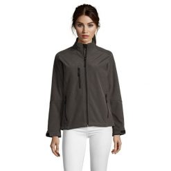 Kurtka Damska Roxy Soft Shell. Brązowe kurtki sportowe damskie SOL'S, l, bez wzorów, bez ramiączek, bez kaptura, trekkingowe. Za 219.99 zł.