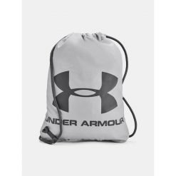 Plecak worek Under Armour Ozsee Sackpack. Szare plecaki męskie Under Armour, bez wzorów, sportowe. Za 62.99 zł.