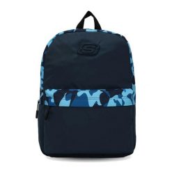 Plecak SKECHERS San Diego. Niebieskie plecaki damskie Skechers, bez wzorów, sportowe. Za 54.99 zł.