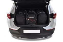 Torby Do Bagażnika Opel Grandland X Phev 2019+ 4Szt Kjust. Czarne torby podróżne damskie KJUST, bez wzorów, z kauczuku. Za 1,196.00 zł.