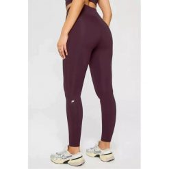 FABLETICS Damskie Legginsy Sportowe Wysoki Stan Fitness PowerHold Define. Czerwone legginsy damskie FABLETICS, bez wzorów, z elastanu. Za 299.99 zł.