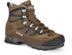 Buty trekkingowe męskie Aku M'S TREKKER PRO GTX, green/ brown, 41. Brązowe trekkingi męskie Aku, bez zapięcia. Za 756.25 zł.