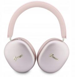 Słuchawki Guess Bezprzewodowe Metallic Script Logo ENC Wireless Headphone Pink (3666339630164). Różowe słuchawki bezprzewodowe Guess. Za 167.27 zł.