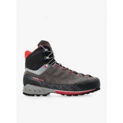 Buty trekkingowe męskie Mammut Kento Tour High GTX. Szare buty zimowe męskie Mammut, bez wzorów, z gumy, bez obcasa, bez zapięcia. Za 969.00 zł.