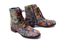 JOSEF SEIBEL 76501 VL855 900 Sanja 01 multicolor, trzewiki damskie. Botki damskie Josef Seibel, na zimę, bez wzorów, ze skóry, bez obcasa, bez zapięcia. Za 469.90 zł.