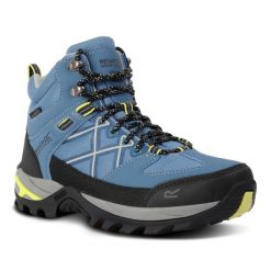 Damskie Buty Do Chodzenia Samaris III. Niebieskie obuwie trekkingowe damskie Regatta, bez zapięcia. Za 262.99 zł.