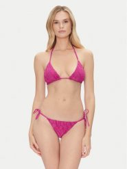 Emporio Armani Bikini EW000786 AF12185 FA035 Różowy. Czerwone bikini Emporio Armani, bez wzorów, z syntetyku. Za 529.99 zł.