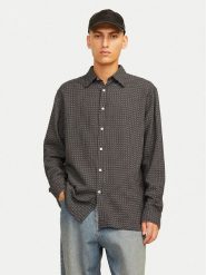 Jack & Jones Koszula Joshua 12260673 Brązowy Relaxed Fit. Brązowe koszule męskie Jack & Jones, m, bez wzorów, z bawełny, bez kołnierzyka, bez ramiączek. Za 129.99 zł.