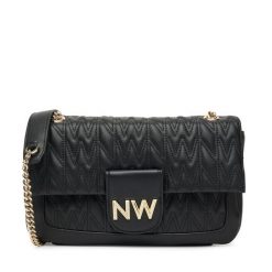 Torebka Nine West. Czarne torebki do ręki damskie Nine West, bez wzorów, bez dodatków. Za 349.99 zł.