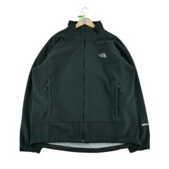 Second life - Kurtka polarowa męska WindWall The North Face - Stan bardzo dobry. Czarne kurtki sportowe męskie The North Face, l, bez wzorów, z polaru, bez kaptura, trekkingowe. Za 212.96 zł.