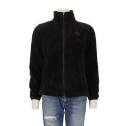 Damska kurtka polarowa Osito TNF. Czarne kurtki sportowe damskie The North Face, l, bez wzorów, z materiału, bez ramiączek, bez kaptura, trekkingowe. Za 212.96 zł.