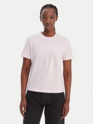 Calvin Klein Jeans T-Shirt Cktail Concept LV047E813G Różowy Regular Fit. Czerwone t-shirty damskie Calvin Klein Jeans, xl, bez wzorów, z bawełny, bez kołnierzyka, bez ramiączek. Za 209.99 zł.