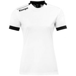 Damska koszulka Kempa Player. Białe bluzki damskie Kempa, xl, bez wzorów, sportowe, bez kołnierzyka, bez ramiączek. Za 121.50 zł.