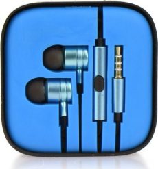 Słuchawki Partner Tele.com MI metal. Słuchawki dokanałowe Partner Tele.com. Za 15.99 zł.