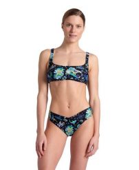 Strój kąpielowy damski dwuczęściowy bikini basen plażę Arena Fun Planet. Czarne stroje kąpielowe damskie ARENA, s, bez wzorów, z elastanu. Za 91.98 zł.