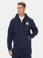 The North Face Bluza Evo Box Half Dome Regular NF0A8JAZ Granatowy Regular Fit. Niebieskie bluzy męskie The North Face, m, bez wzorów, z bawełny, bez ramiączek, bez kaptura. Za 349.99 zł.