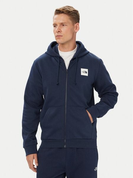 The North Face Bluza Evo Box Half Dome Regular NF0A8JAZ Granatowy Regular Fit. Niebieskie bluzy męskie The North Face, m, bez wzorów, z bawełny, bez ramiączek, bez kaptura. Za 331.99 zł.