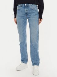 Replay Jeansy WB461 .000.809 715 Niebieski Straight Fit. Niebieskie jeansy damskie Replay, bez wzorów, z bawełny. Za 319.99 zł.