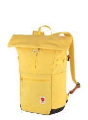 Plecak miejski Fjallraven High Coast Foldsack 24 - mellow yellow. Żółte plecaki męskie Fjällräven, bez wzorów, z materiału, biznesowe. Za 499.00 zł.