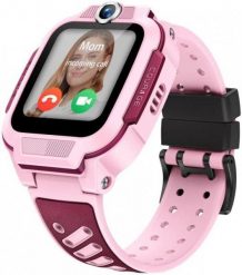 Smartwatch Barel IMOO Watch Z3 Różowy. Czerwone zegarki smartwatch Barel, bez wzorów. Za 593.68 zł.