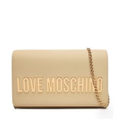 Torebka LOVE MOSCHINO. Brązowe torebki do ręki damskie Love Moschino, bez wzorów, bez dodatków. Za 699.99 zł.