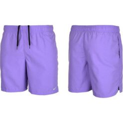 Spodenki kąpielowe męskie Nike 7 Volley. Czerwone kąpielówki męskie Nike, bez wzorów, sportowe. Za 121.00 zł.