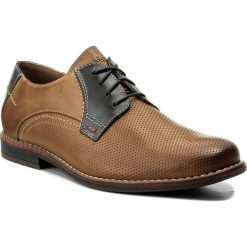 Półbuty LASOCKI FOR MEN - MB-LITWA-01 Brązowy. Buty wizytowe męskie marki Lasocki For Men. Za 189.99 zł.