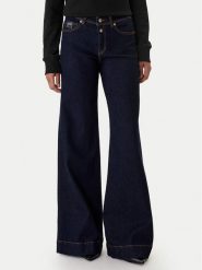 Versace Jeans Couture Jeansy 80HAB561 DW042L54 Granatowy Wide Leg. Niebieskie jeansy damskie Versace Jeans Couture, bez wzorów, z bawełny. Za 1,139.00 zł.